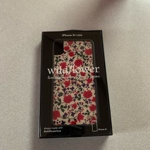 Wildflower iphone Xr roses case